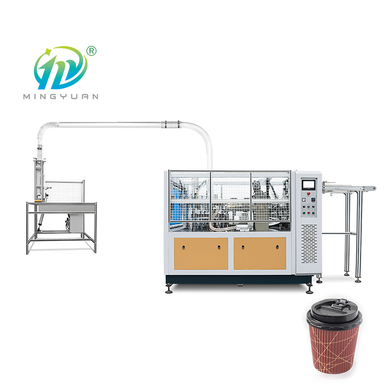 Intelligent model double wall paper cup machine with counting MYC-DW100