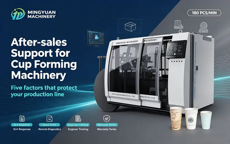 Fully automatic paper cup forming equipment, reference for buyers to audit supplier after-sales support infrastructure before purchase